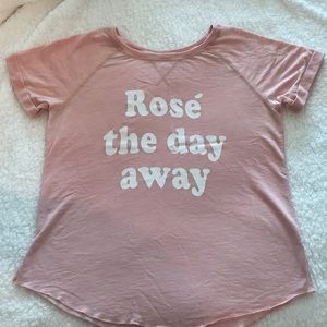 Rosè the Day Away tee